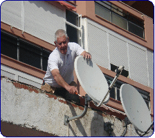 CHRIS FONSECA OUR TRAINING COURSE MANAGER SKY TV IN SPAIN TRAINING COURSE MR SKY TV TRAINING