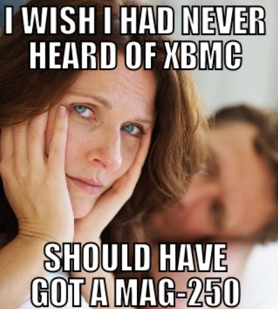 XBMC IS A WASTE OF TIME AND FAR TOO COMPLICATED TO PROVIDE A REAL SOLUTION TO