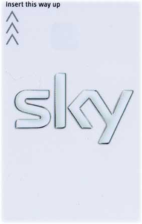 SKY TV VIEWING CARDS FOR SALE NO UK ADDRESS NEEDED