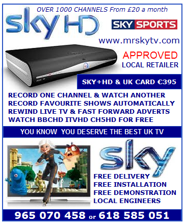 BRITISH SKY UK TV TORREVIEJA SKY TV NEWS IN SPAIN