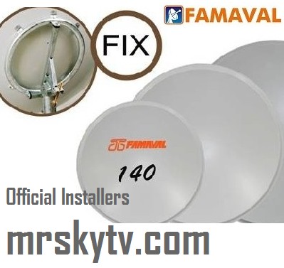 FAMAVAL BIG SATELLITE DISH INSTALLERS IN SPAIN