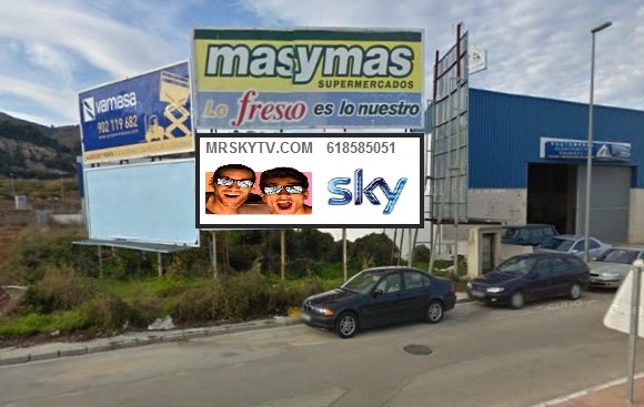 sky tv gandia spain